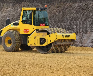 Bomag compactor