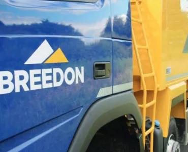 Breedon lorry