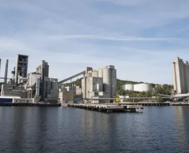 Brevik cement plant