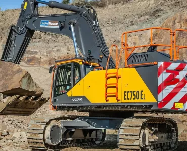 Volvo EC750E excavator