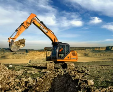 Case CX130D excavator