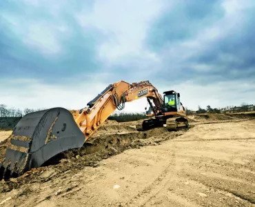 Case CX350C excavator