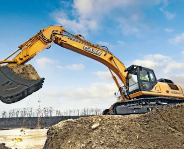 Case CX370C excavator