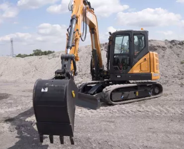 Case CX90D excavator