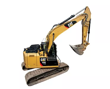 Cat 320E LRR excavator