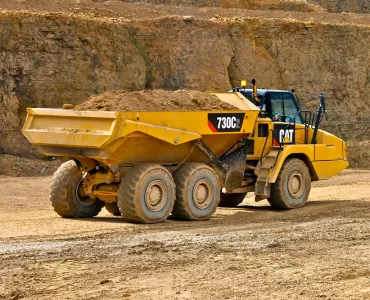 Cat 730C2 articulated dumptruck