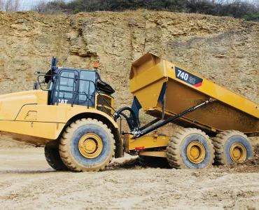 Cat 740 GC articulated dumptruck