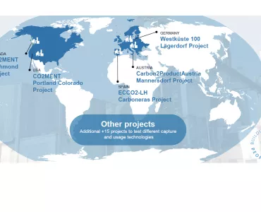 LafargeHolcim carbon capture, usage and storage projects