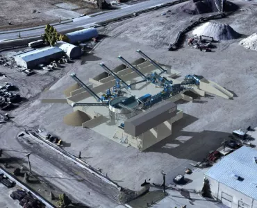 CDE plant for Calgary Aggregate Recycling