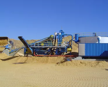CDE sand and gravel plant