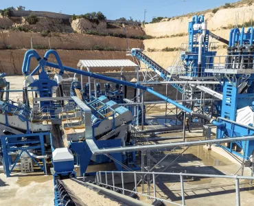 CDE silica sand wash plant