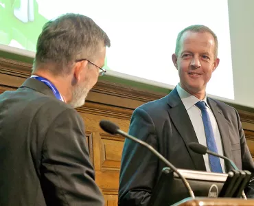Nick Boles MP being questioned by Nick Higham