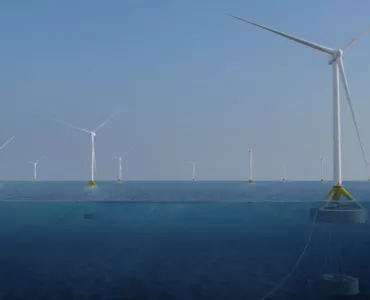 WHEEL prototype of a floating offshore wind turbine