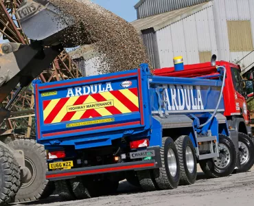 Charlton SuperLite steel-bodied tipper