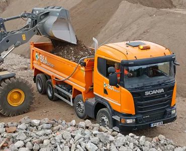 Quarrymaster heavy-duty tipper body