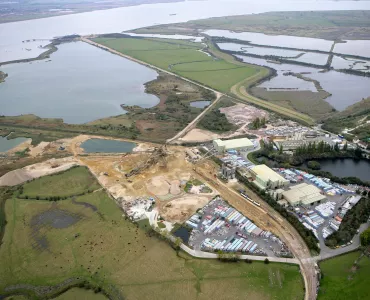 Brett Aggregates' Cliffe site