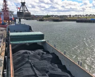 Coal loading at the Port of Blyth