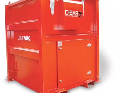 DISAB CompVAC industrial vacuum cleaning machine