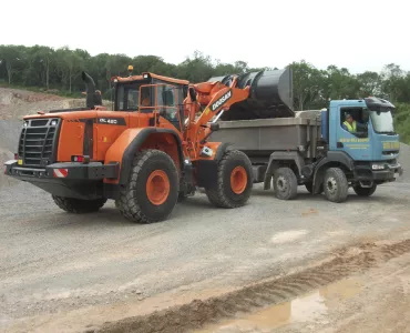 Doosan DL420-3 wheel loader