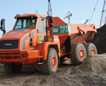 Doosan DA30 articulated dumptruck