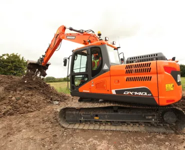 Doosan DX140LC-5 excavator