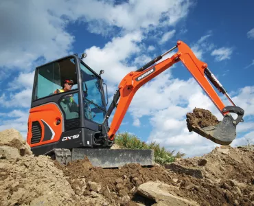 Doosan DX19 mini-excavator