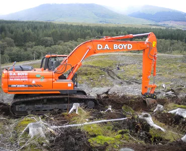 Doosan DX225LC excavator