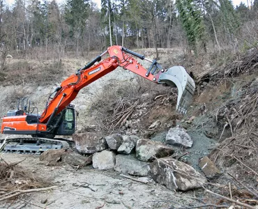 Doosan DX235LC excavator