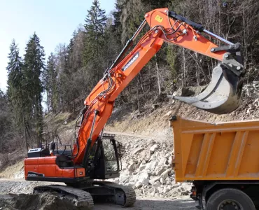 Doosan DX235NLC-5 excavator