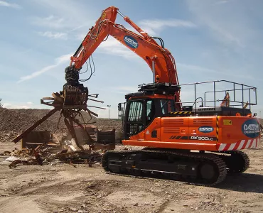 Doosan DX300LC-3 excavator