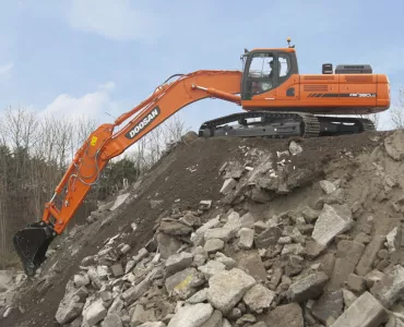 Doosan DX380LC-3 crawler excavator