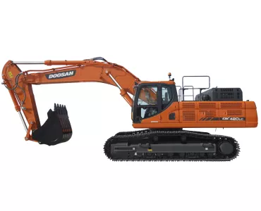 Doosan DX420LC-3 crawler excavator