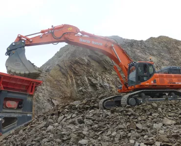 Doosan DX530LC-3 excavator