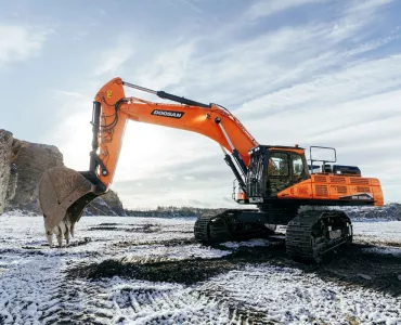 Doosan DX530LC-7 excavator