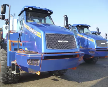 Doosan DA30 dumptrucks