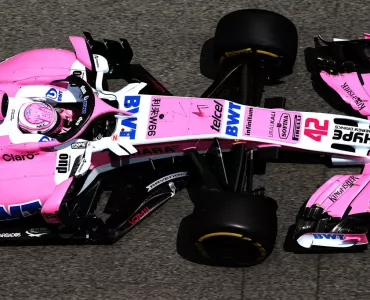 Sahara Force India grand prix car