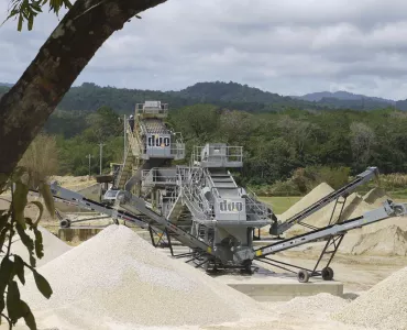 Bespoke sand and gravel washing plant