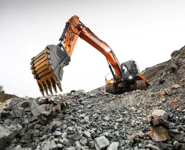 Doosan DX350LC-7 excavator