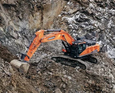 Doosan DX530LC-7 excavator