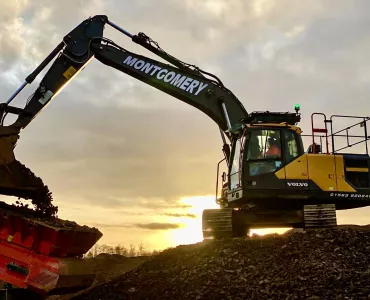 Volvo EC220E excavator