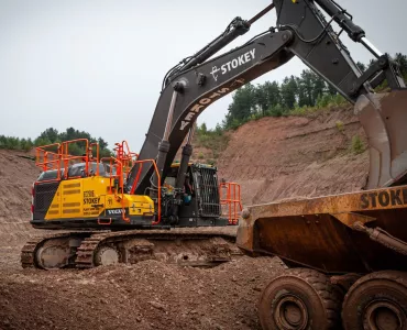 Volvo EC750E excavator