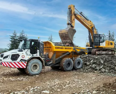 Liebherr TA 230 articulated dumptruck