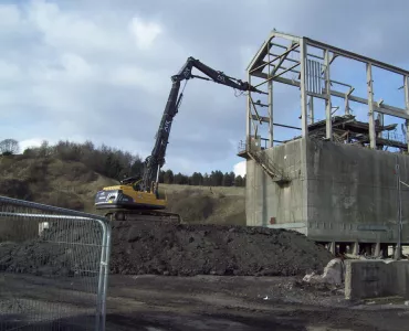 AR Demolition at Edwin Richards Quarry