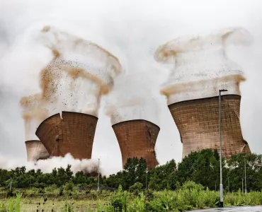 Demolition of Rugeley Power Station