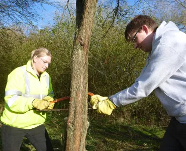 Huthwaite Brook clear-up