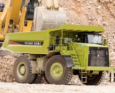 NHL's NTR100A rigid dumptruck