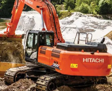 Hitachi excavator