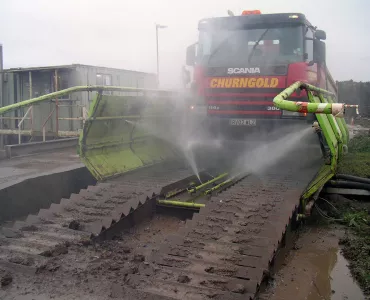 Euroflo pumps used in Wheelwash system