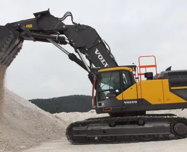 Volvo front-shovel excavator
