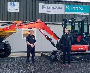 Frank Smyth, FJS Plant Repairs and Conor Grogan, EvoQuip